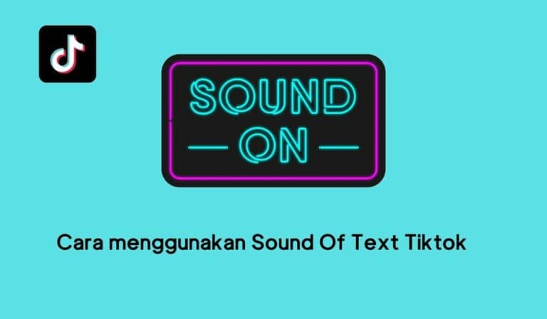 Cara menggunakan Sound Of Text Tiktok