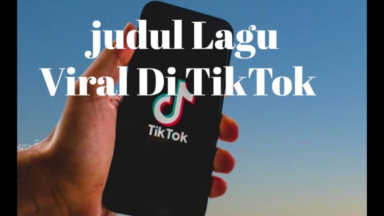 judul Lagu Viral Di TikTok