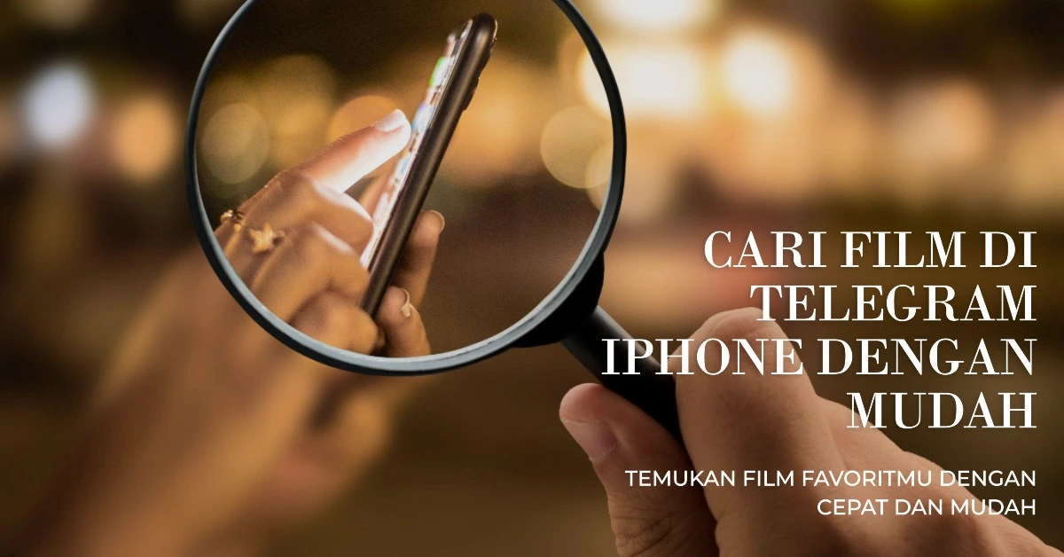 Cara Mencari film di Telegram iPhone