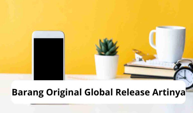 Barang Original Global Release Artinya