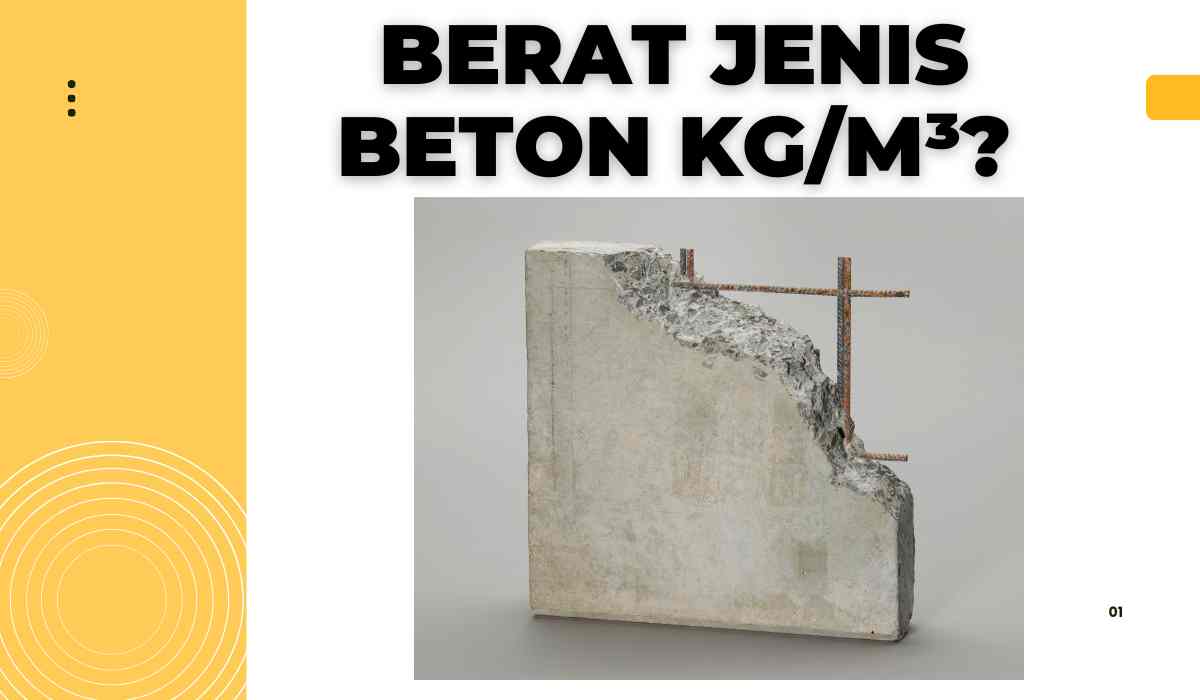 Berat Jenis Beton kg/m³