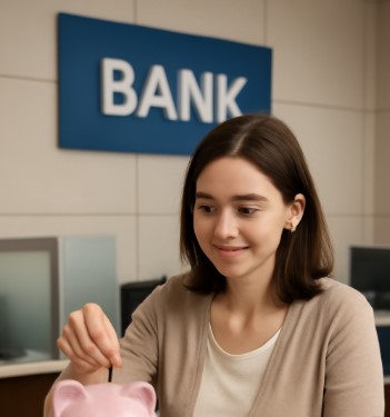 menabung di bank